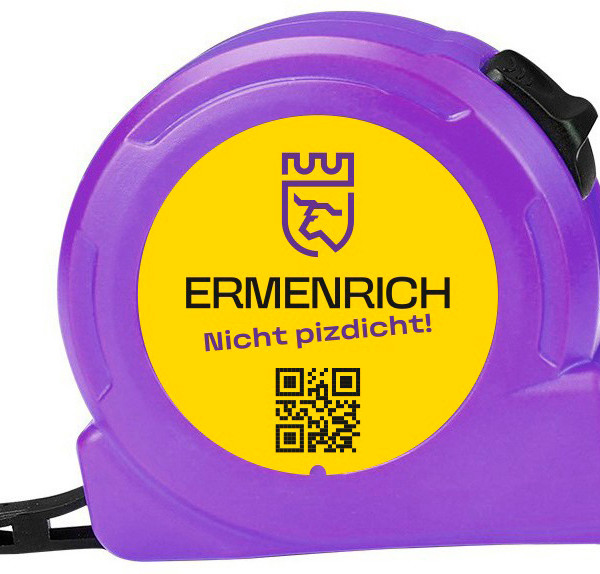 Рулетка Ermenrich Reel SB30 «Nicht Pizdicht!»