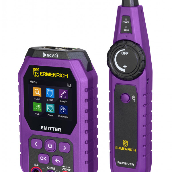 Кабельный тестер с мультиметром Ermenrich Ping SM75