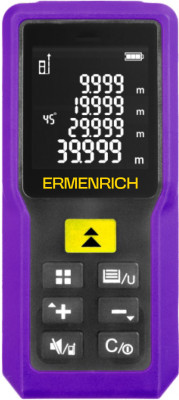 Лазерная рулетка Ermenrich Reel PRO GM100, фиолетовый